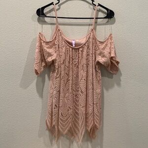 Lace Off the Shoulder Top